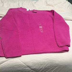 GAP Pink Crew Neck Sweater